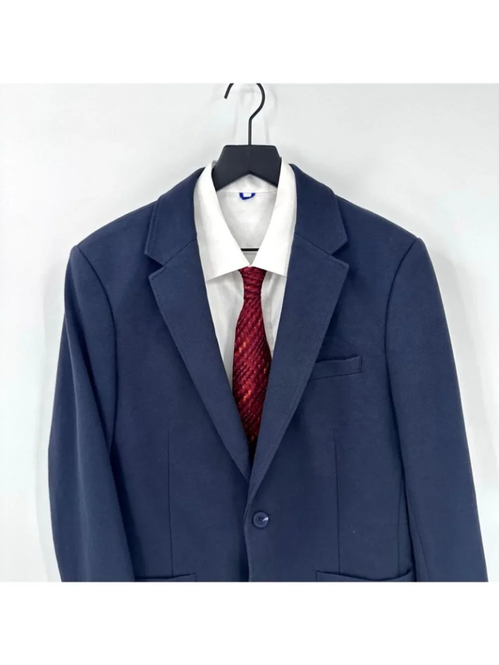 Artefact Men MEDIUM BLUE Woven Blazer Sport Coat Single Breasted Two Button